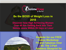 Tablet Screenshot of fusionfitnessvt.com